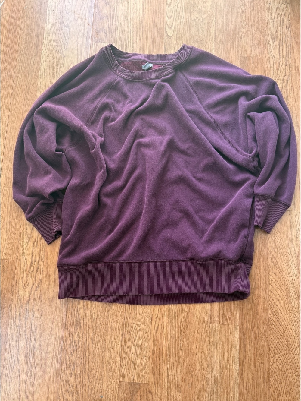 Aerie Medium Burgundy Crewneck Sweatshirt